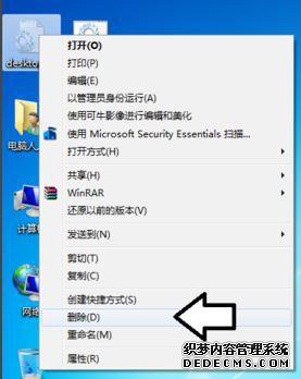 windows7콢desktop.iniɾͼġ