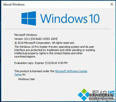 ΢Win10Ԥ14295ۻ£صBug޸