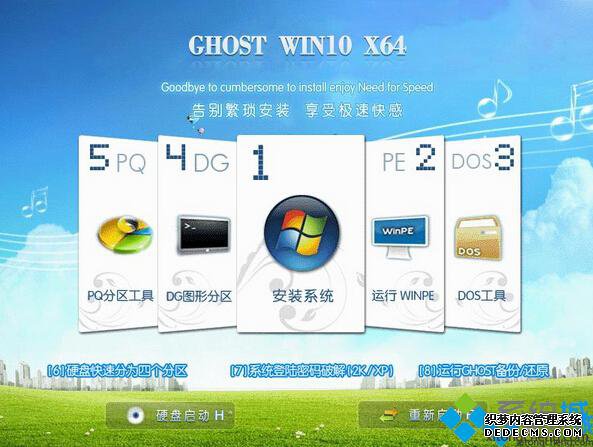 ghost win10 64λװ