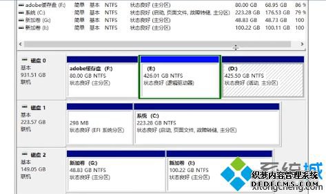 win10怎么合并盘_win10电脑如何合并分区