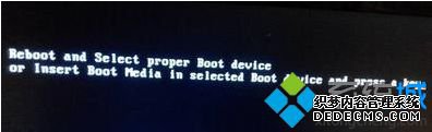 Reboot and Select Proper Boot device or Insert Boot Media in Seleccted Boot device and press a key