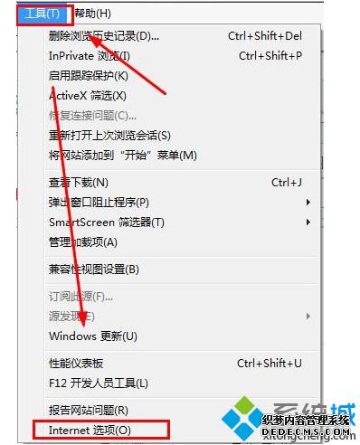 internet选项