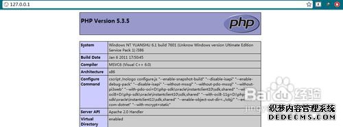 win7ϵͳphpmysqlapacheϸ