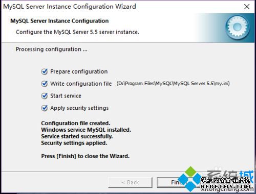 win10װmysql-5.5.20-winx64Ĳ8