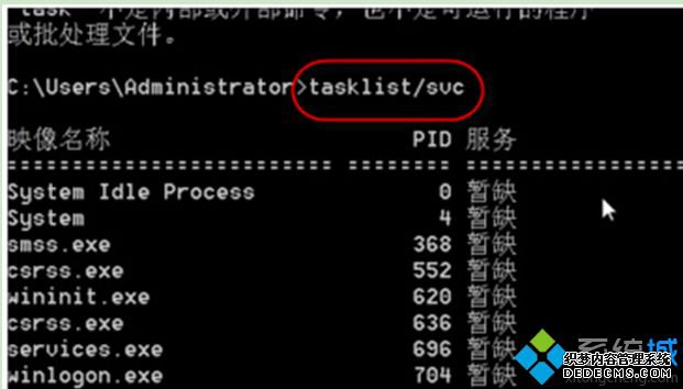롰tasklist/svc