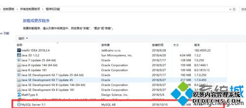 Win10ϵͳжMySQL5.1ϸ