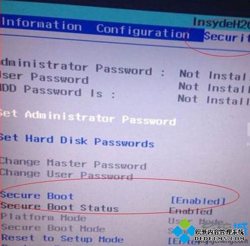 ҵSecureBootѡ