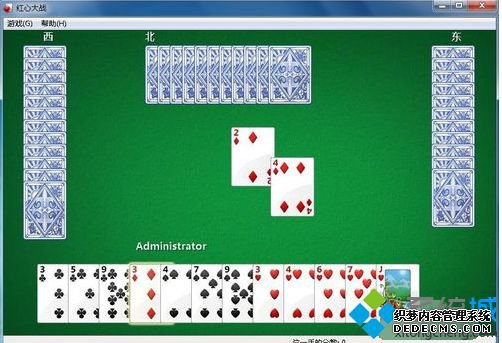 电脑怎么玩红心大战游戏|电脑玩红心大战游戏的教程 电脑怎么玩红心大战游戏|电脑玩红心大战游戏的教程