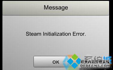 steam initialization error