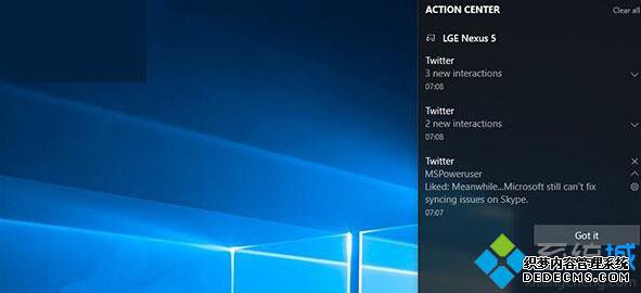 Win10һ£AndroidֻWin10 Mobileʵ֪ͨͬ