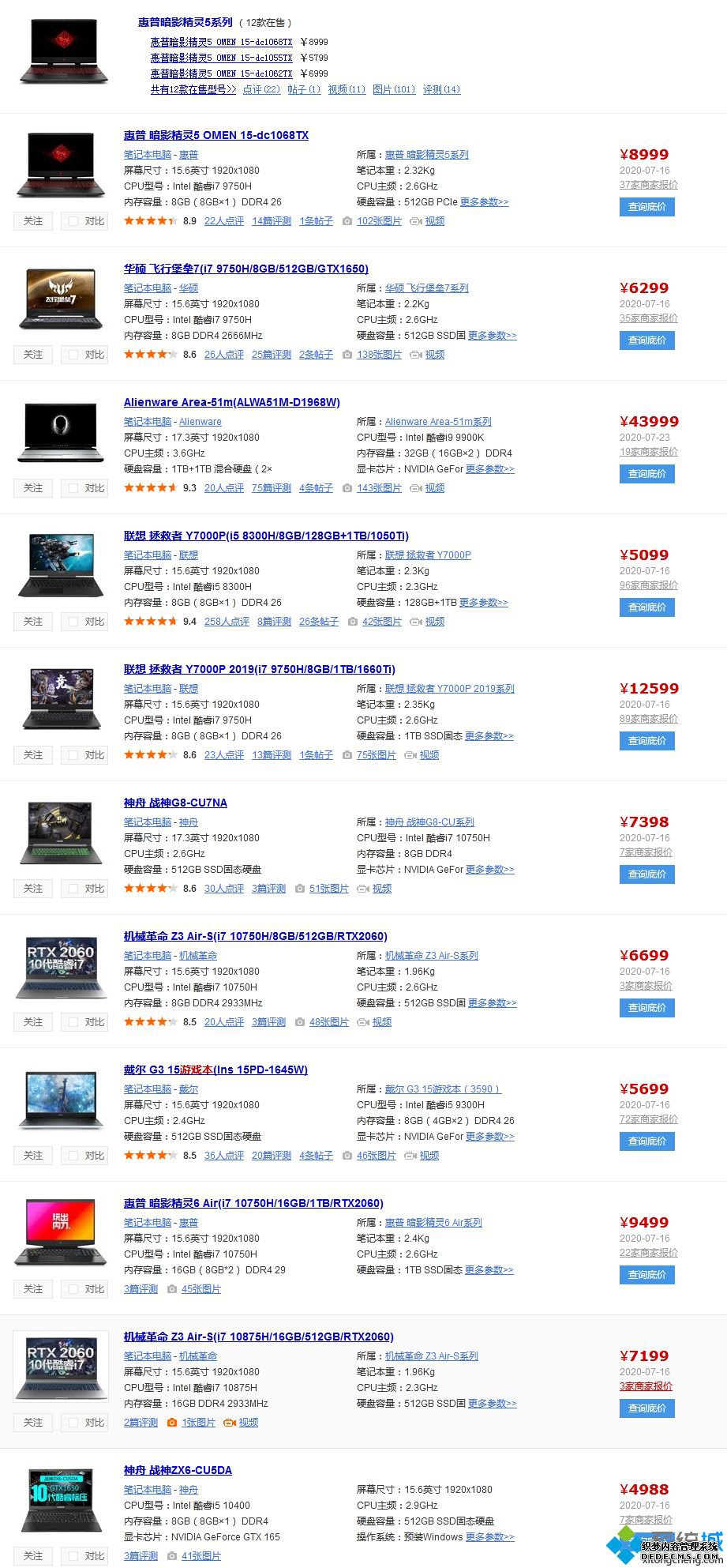笔记本游戏显卡排行榜_笔记本游戏显卡排行2020