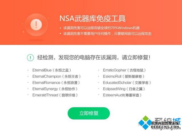 360 NSA武器库免疫工具