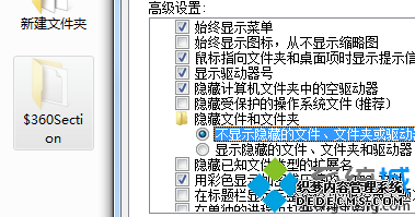 选项隐藏此类文件夹 选项隐藏此类文件夹