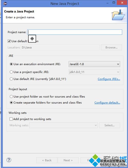 File-New-Java Project
