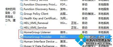 ҵ HomeGroup Listener  HomeGroup PRovider 