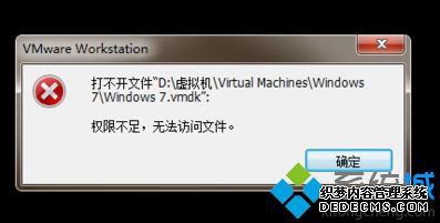 д򲻿VMwareʾȨ޲޷ļν