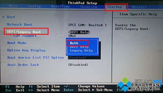 ThinkpadʼǱװϵͳʱ޷UEFIPEν4