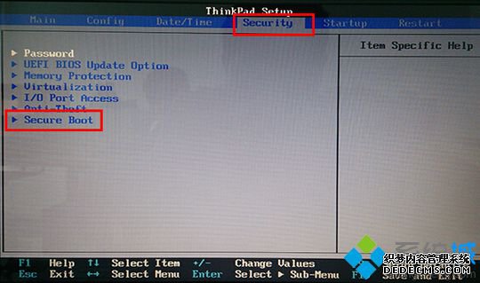 ThinkpadʼǱװϵͳʱ޷UEFIPEν1