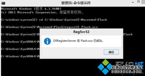 ʾDllRegisterServerFlash.ocxѳɹ