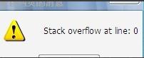 xpϵͳIEʾstack overflow at line:0