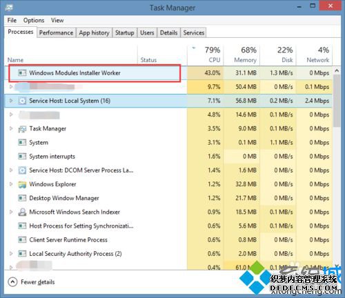 Windows Modules Installer WorkerCPUռʺܸν