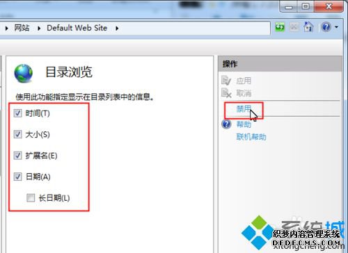 win7ҳʾHTTP403.14 Forbiddenν