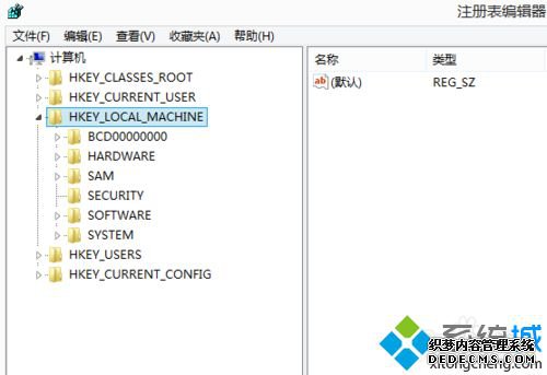   HKEY_LOCAL_MACHINE