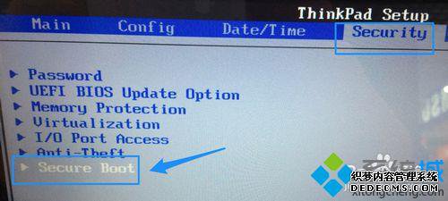 ѡSecure Bootѡ