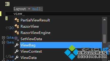 ʹVS2013/VS2015ʱmvc5 ViewBagν4