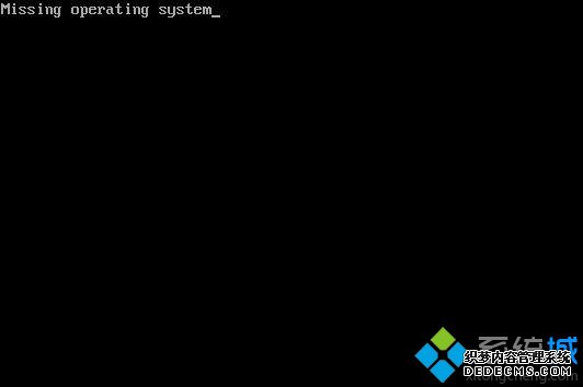 Missing Operating System
