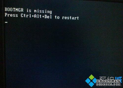 ʾBOOTMGR is missing