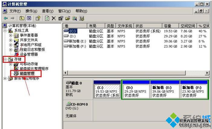 4个win7系统磁盘的分区 4个win7系统磁盘的分区