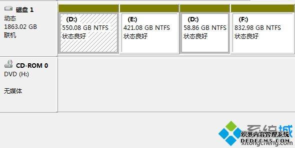 Win7ϵͳһ̿ռ仮һ̵ķ