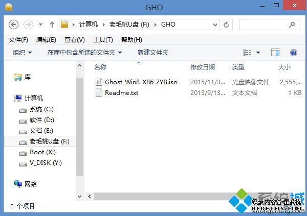 老毛桃u盘启动软件可以装w8的系统吗1