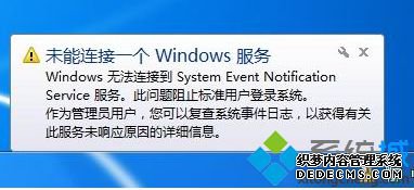ʾ޷ӵSystem Event Notification Serviceô