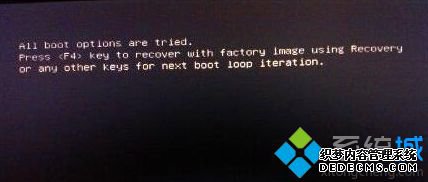 װϵͳ޷ʾAll boot options are triedô