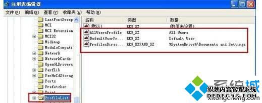 ޸Ϊ%SystemDrive%\Documents and Settings